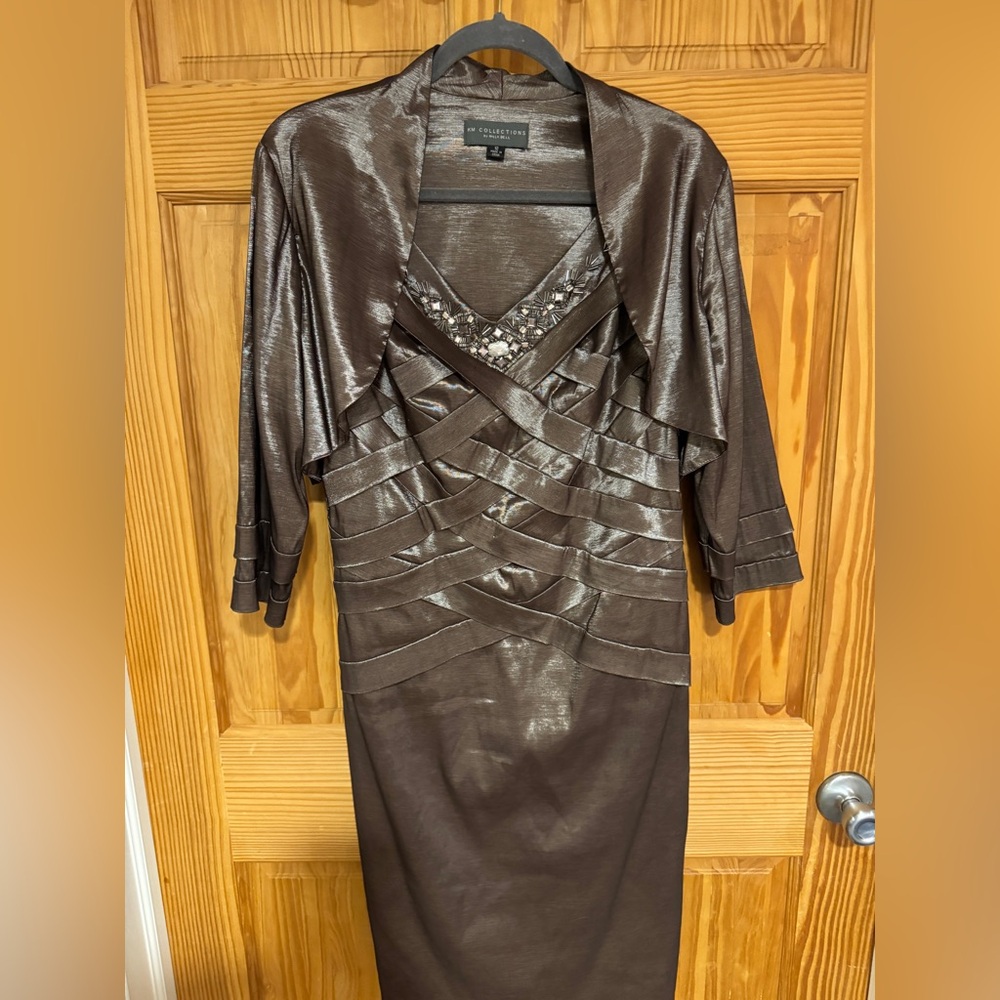 Beautiful Bronze Evening Dress